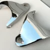 1958-1964 CHEVY IMPALA UPPER CONTROL ARMS 1 INCH EXTEND , REINFORCED AND MOLD FOR 4HOLE UPER BALL JOINTS 1PAIR [ORIGINAL / OEM] [CHROME FINISH] [LOWRIDER HYDRAULICS]
