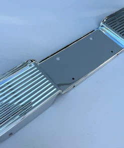 1962 CHEVROLET IMPALA , FULL-SIZE PASSENGER CAR REAR LICENSE PLATE PANEL [NEW] [CHROME FINISH]