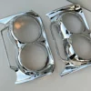 1962 CHEVY IMPALA BEL AIR BISCAYNE HEADLIGHT BEZEL SET [ORIGINAL / OEM] [CHROME FINISH]