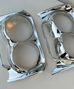 1962 CHEVY IMPALA BEL AIR BISCAYNE HEADLIGHT BEZEL SET [ORIGINAL / OEM] [CHROME FINISH]